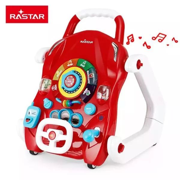 Rastar: Muzyczny jeździk 3-w-1 - czerwony
