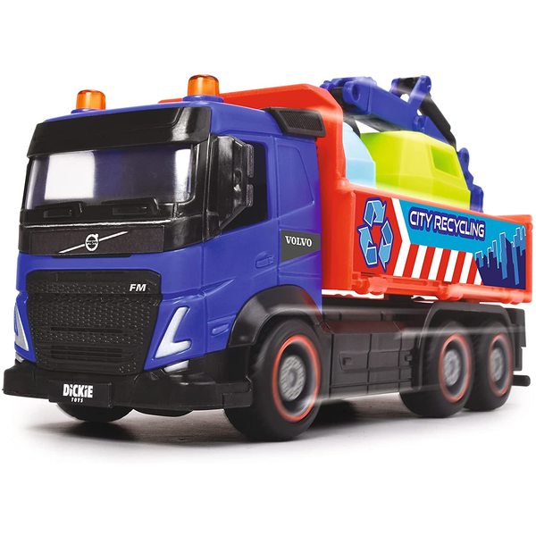 Dickie: Śmieciarka City Truck do segregacji - 23 cm