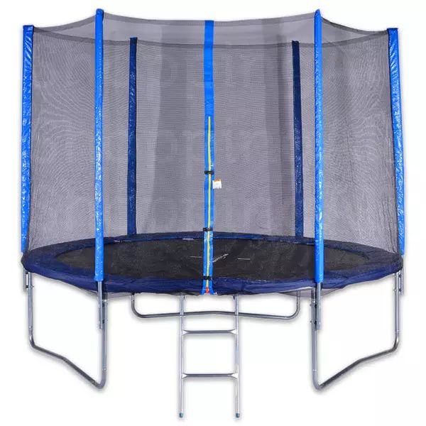 Spartan trampolina z siatką ochronną i drabinką - 250 cm