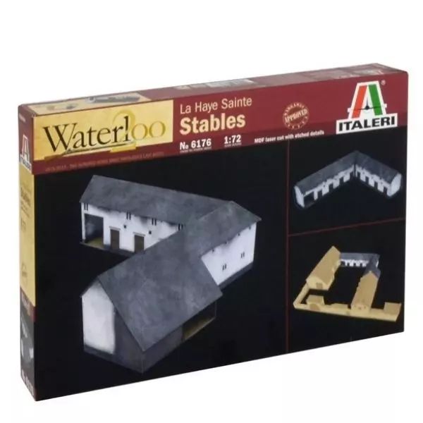 Italeri: Stajnie diorama, Waterloo (200 lat) Haye Sainte - 1:72