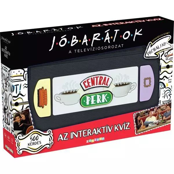 Przyjaciele: Interaktywna gra quiz - w języku węgierskim