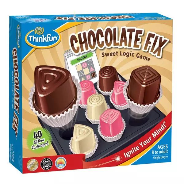 Chocolate Fix - Czekoladowe Sudoku, gra planszowa z instrukcjami w języku węgierskim