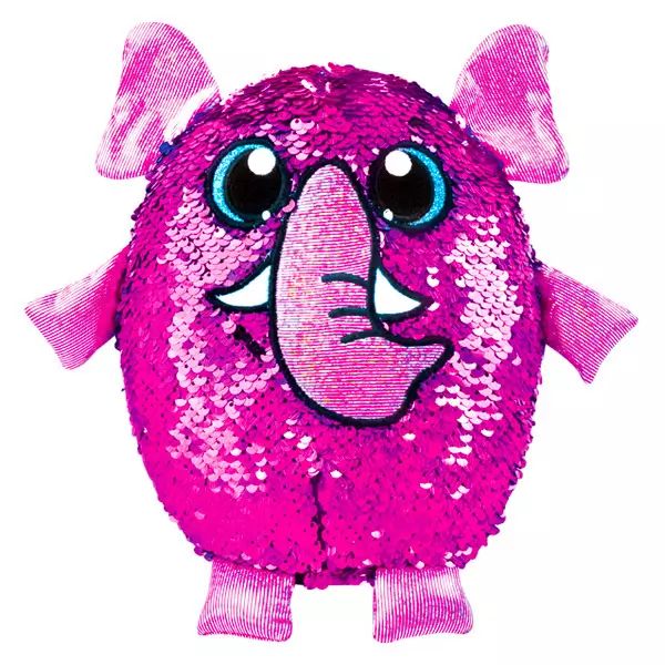 Shimmeez: figurka słonia - 20 cm, różowo-niebieska