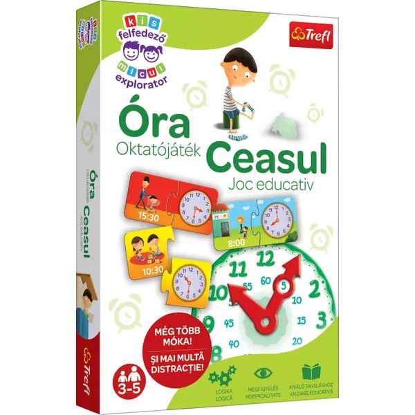 Mały odkrywca: gra edukacyjna - Zegar