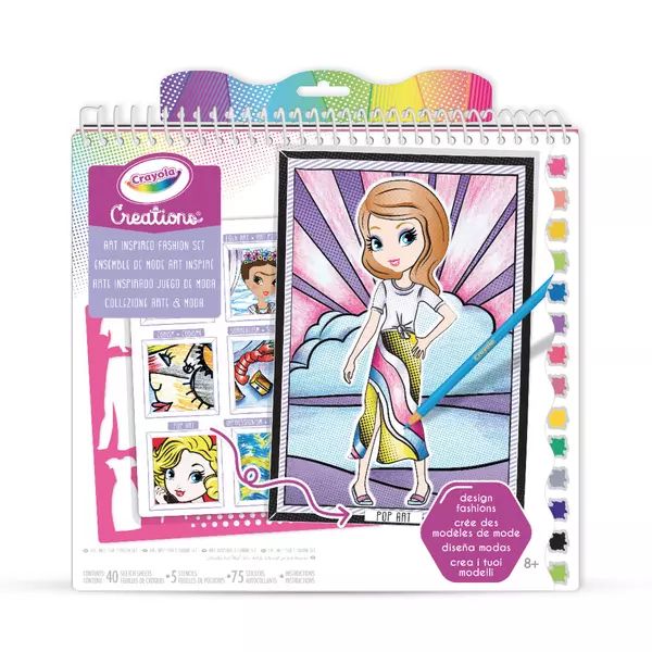 Crayola Creations: Zestaw do rysowania Art in Fashion