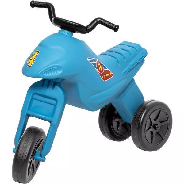 Plastikowy Superbike Mini motor - turkusowy