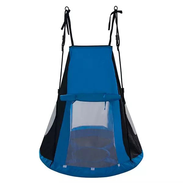 Spartan: Gniazdo z namiotem - 110 cm, niebieski