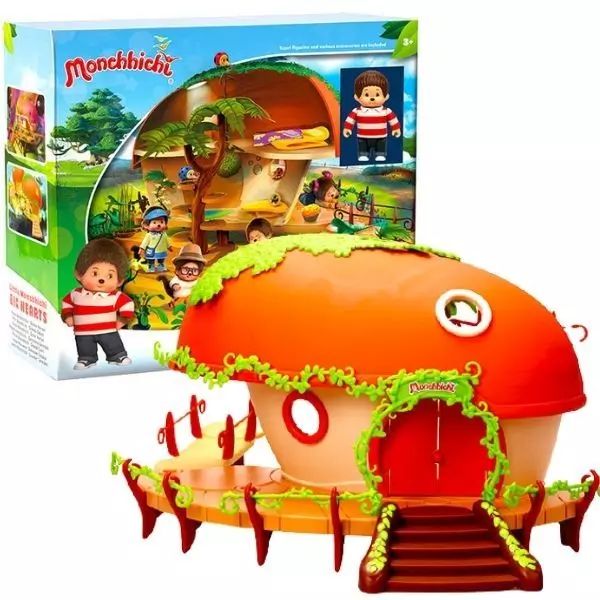 Zestaw do zabawy Monchhichi - Domek: Kauri