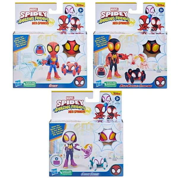 Spiderman i przyjaciele. Figurka Spiderman z plecakiem - różne