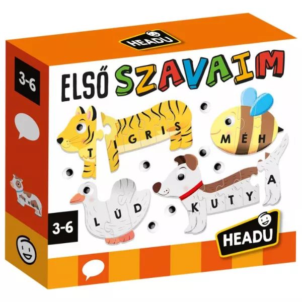 Headu: Moje pierwsze słowa gra do dopasowywania - język węgierski