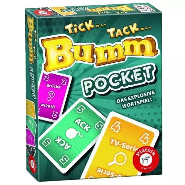 Tick Tack Bumm: Pocket gra towarzyska w języku węgierskim