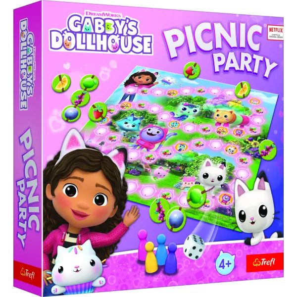 Domek dla lalek Gabi: Gra planszowa Piknik Party