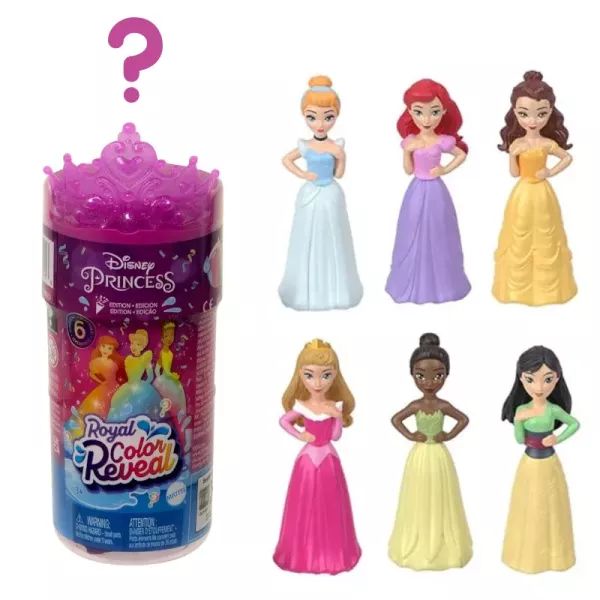 Księżniczki Disney: Color Reveal lalka niespodzianka mini - Przyjęcie