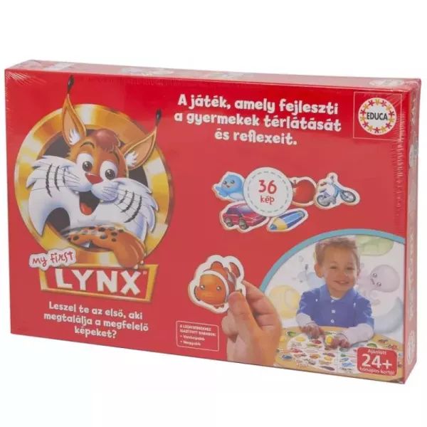 Mój pierwszy Lynx - gra planszowa - instrukcje w języku węgierskim