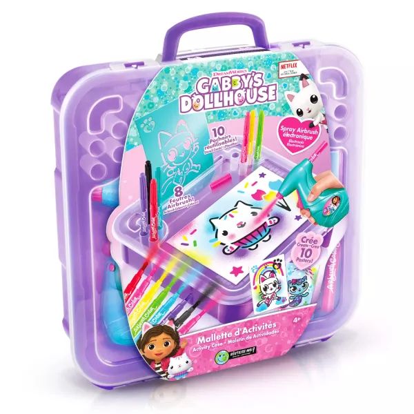 Canal Toys: Zestaw Airbrush Gabbi w domku na kreatywne zabawy