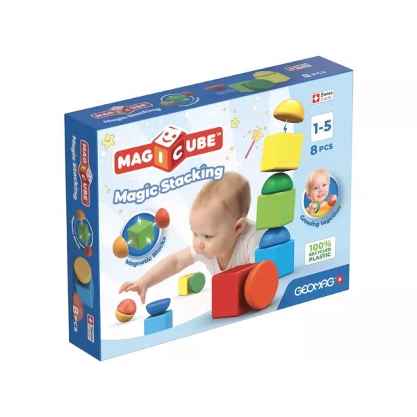 Geomag: Magicube magnetyczne kostki - zestaw 8 sztuk