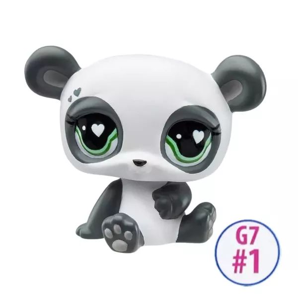 Littlest Pet Shop: figurka #1 - czarna panda