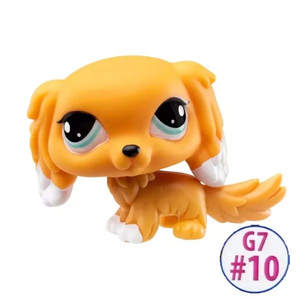 Littlest Pet Shop: figurka nr 10 - spaniel