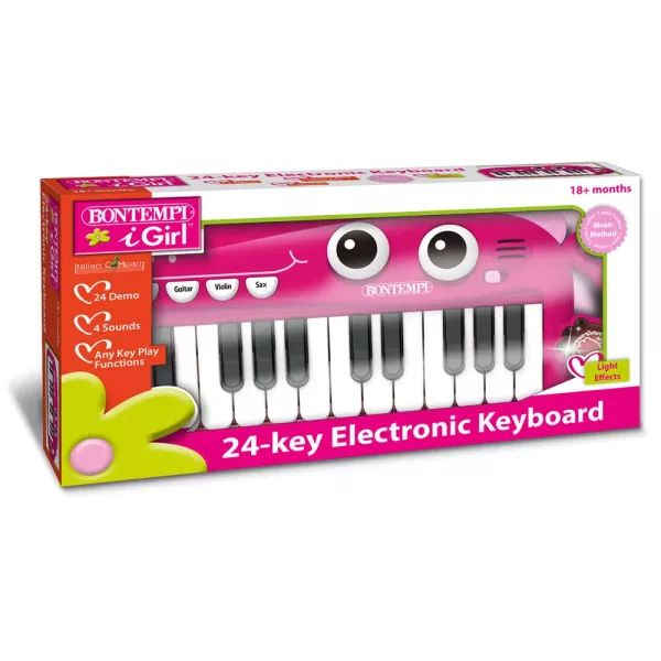 Bontempi: Syntezator z 24 klawiszami - fioletowy