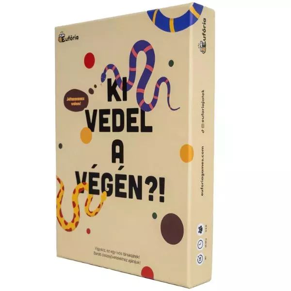 Euphoria - Kto wypije na końcu?! towarzyska gra picia - w języku węgierskim