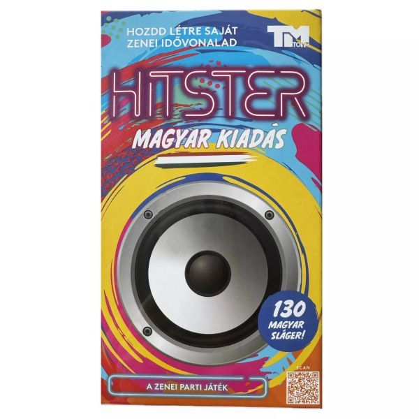 HITSTER gra towarzyska - zawiera 130 węgierskich hitów