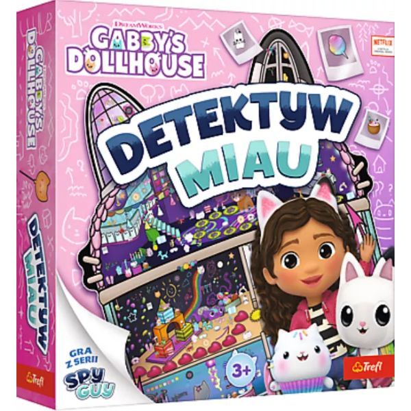 Domek Gabi: Gra planszowa Szpiegowaty Kocur - Detektyw Meow - w języku węgierskim