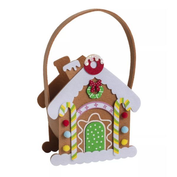 Torebka w kształcie piernika - 16 x 17 cm