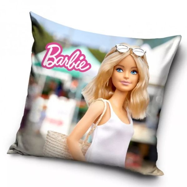 Barbie: Poszewka na poduszkę, poliester - 40 x 40 cm