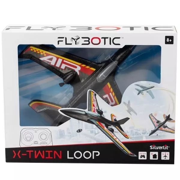 Silverlit: Samolot zdalnie sterowany X-Twin Loop - 29 cm