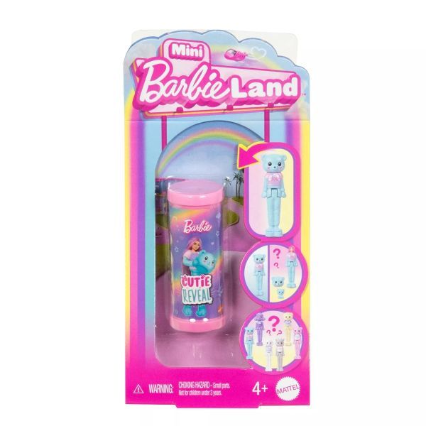 Barbie: Mini BarbieLand Cutie Reveal lalka, seria 2