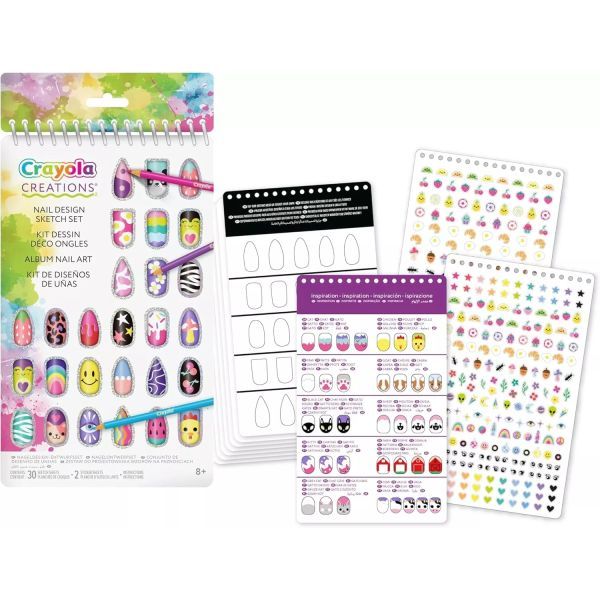 Zestaw do dekoracji paznokci Crayola Creations