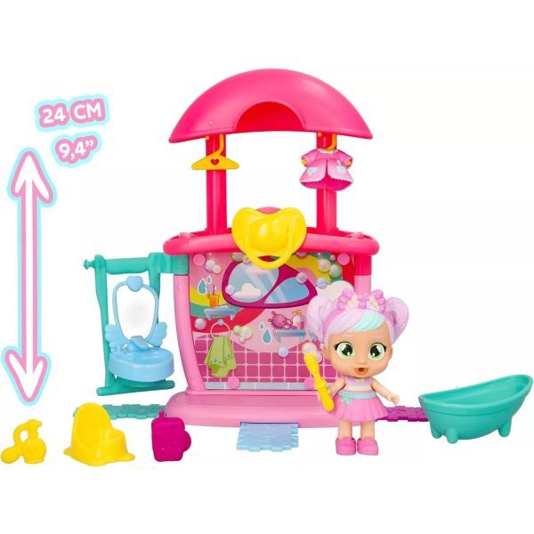 Cry Babies Playtime: zestaw do zabawy Bella's łazienka
