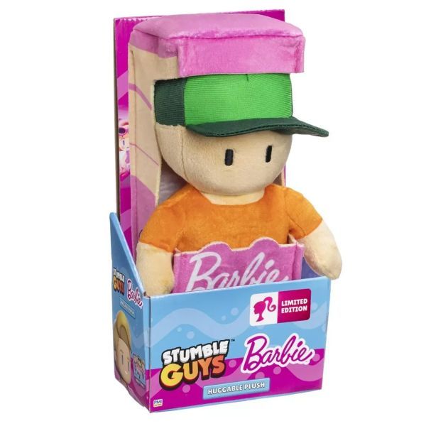 Stumble Guys x Barbie: pluszowa figurka, 20 cm - różne