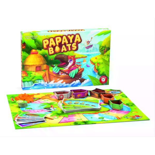 Papaja Boats - gra planszowa w języku węgierskim