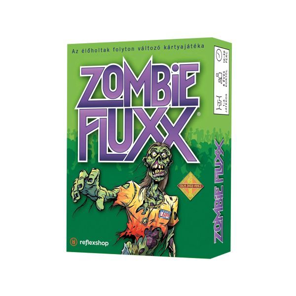 Fluxx: Zombie - gra karciana - węgierska wersja językowa