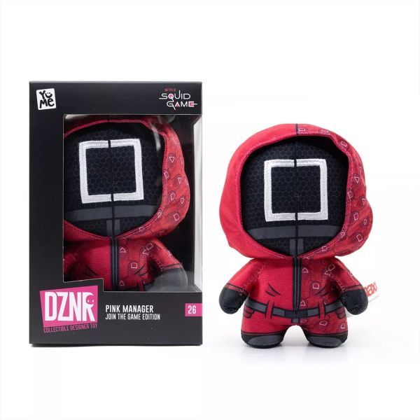 Squid Game: Strażnik pluszowy w pudełku - 17 cm