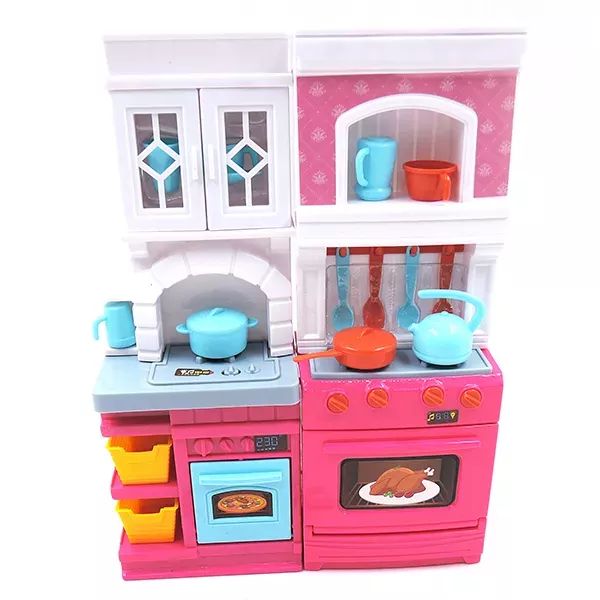 Zestaw mini piekarnik z dźwiękiem i światłami - 26 cm