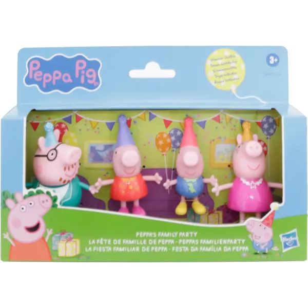 Peppa Pig: Zestaw figurek - Urodziny