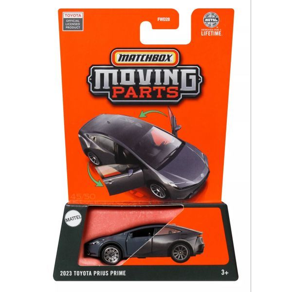 Matchbox: otwierany samochodzik - 2023 Toyota Prius Prime