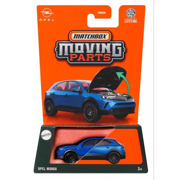 Matchbox: mały samochodzik, który się otwiera - Opel Mokka