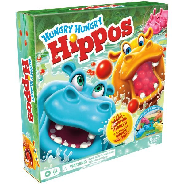 Hungry Hippos - gra planszowa w języku węgierskim