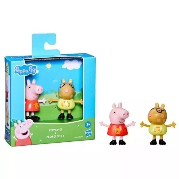 Peppa Pig: Przyjaciele Peppy, figurki, 2 sztuki - Peppa i Pedro