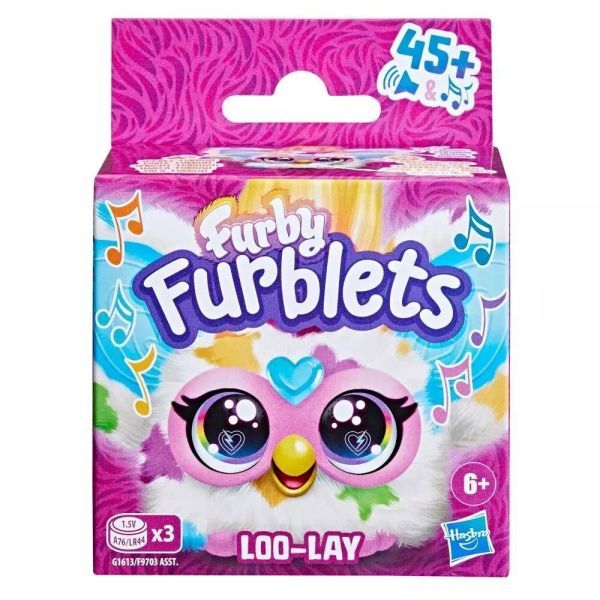 Interaktywna pluszowa figurka Furby Furblets - Loo-Lay