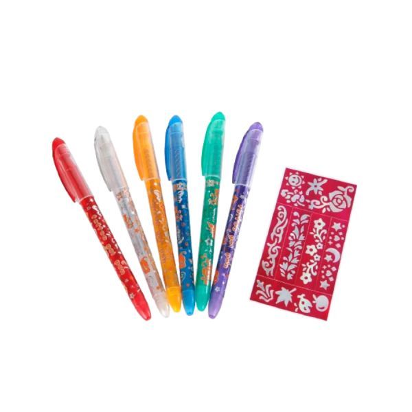 Zestaw markerów do tatuaży Glamour - 6 sztuk