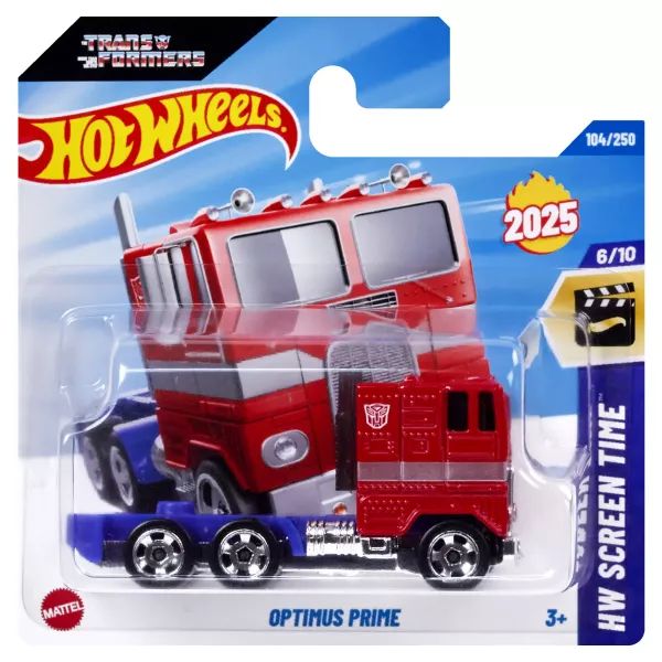Hot Wheels: Mały samochodzik Optimus Prime
