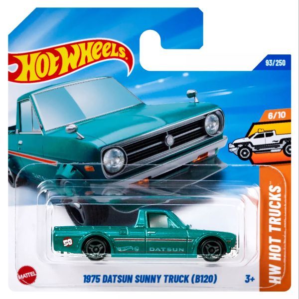 Hot Wheels: ciężarówka Datsun Sunny 1975 modelik