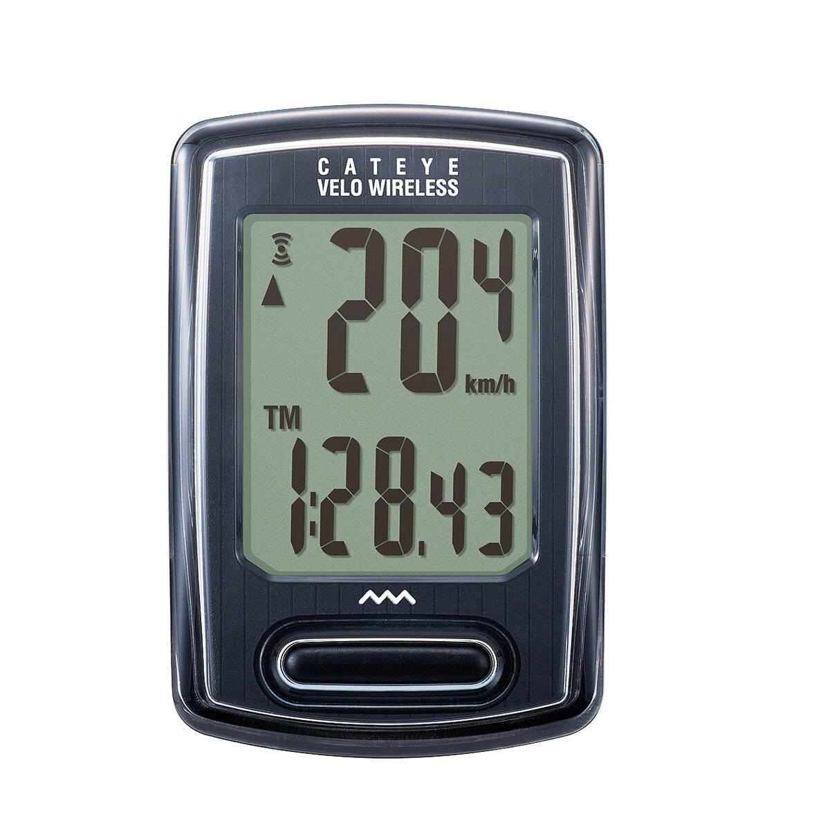 Cateye komputer rowerowy Velo Wireless CC-VT, czarny, w rozmiarze uniwersalnym CA240VLW230