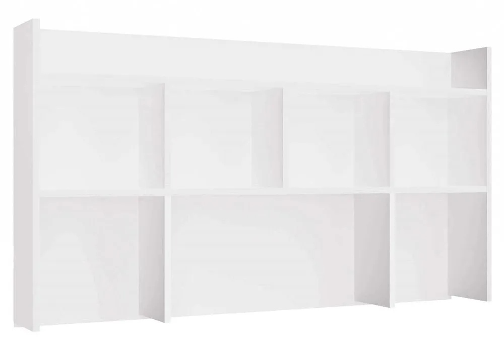 Biała nadstawka na biurko K1-Z06