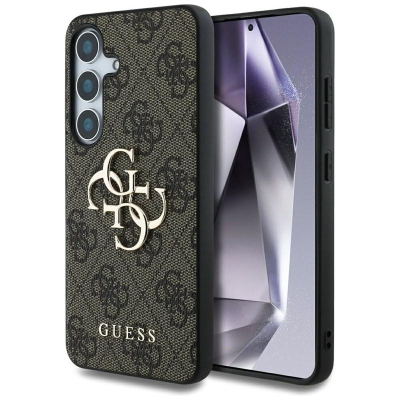 Guess Big 4G Logo Classic Logo - Etui do Samsung Galaxy S25+ (brązowy)