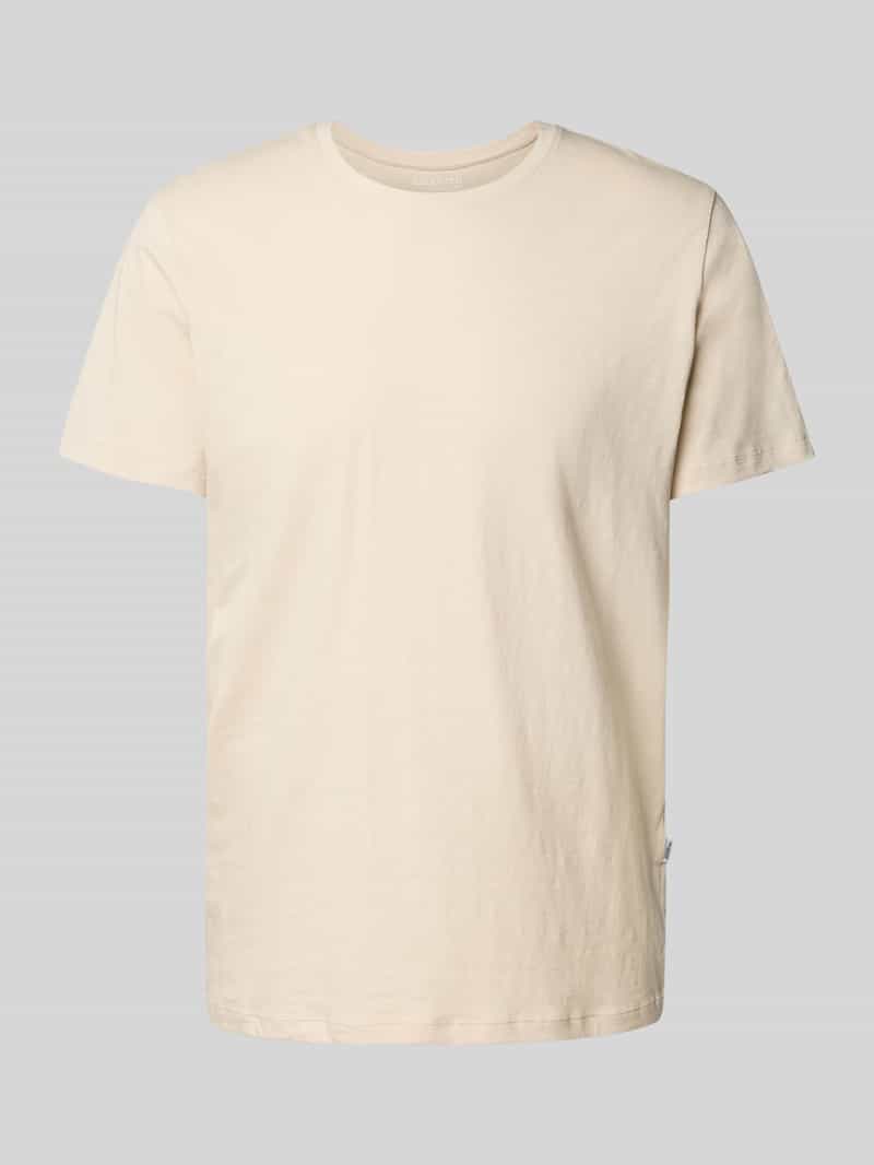 T-shirt o kroju regular fit z czystej bawełny model ‘ASPEN’